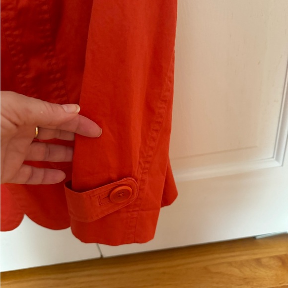 Talbots blazer jacket. New never worn. No tags. Petite size 2 or 4.  Red. - Picture 9 of 9